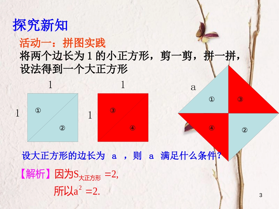 八年级数学上册 2.1 认识无理数课件 （新版）北师大版_第3页