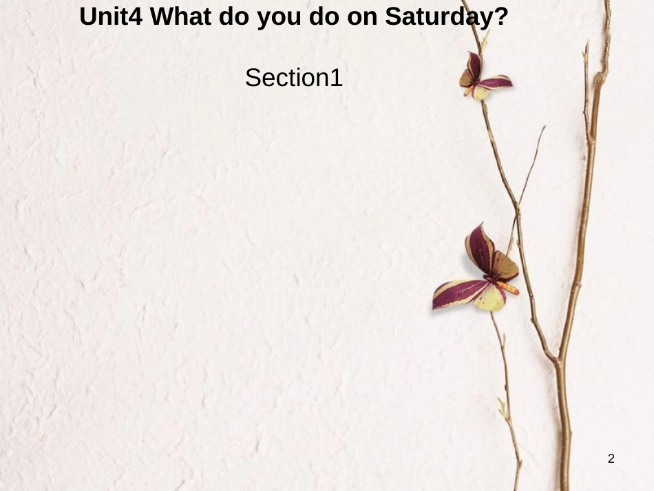 四年级英语下册 Unit4 What do you do on Saturday pa课件 陕旅版_第2页