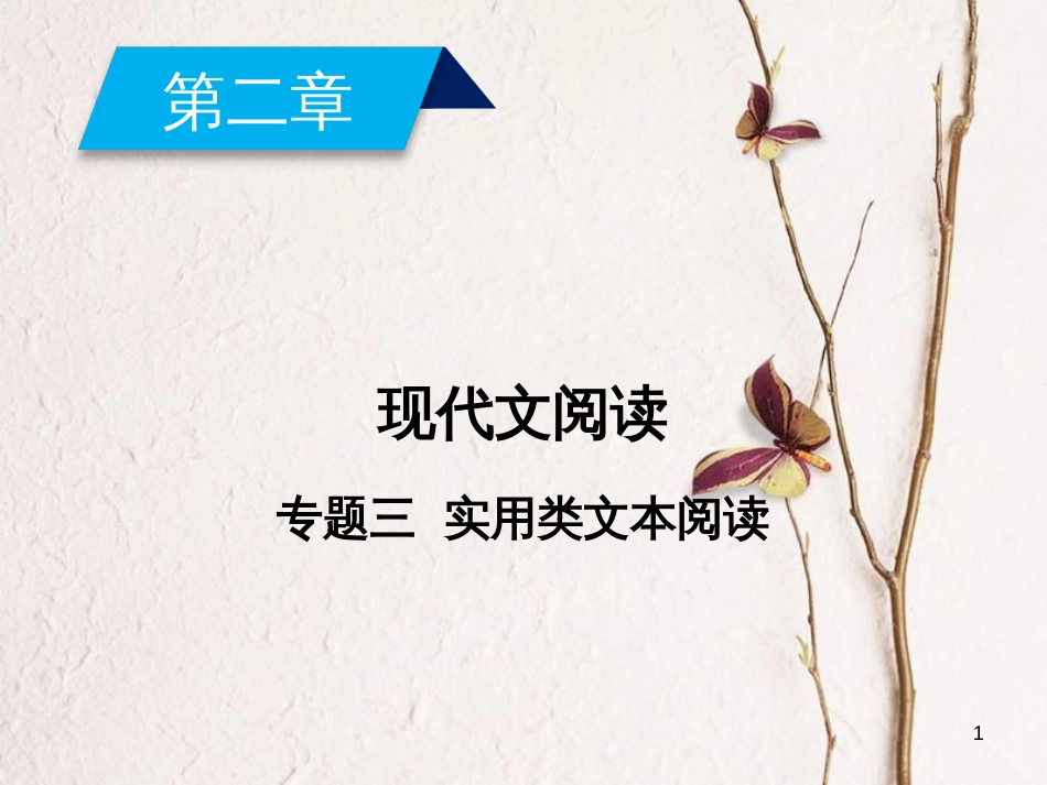 2019年高考语文一轮复习 第2章 现代文阅读 专题3 实用类文本阅读 Ⅱ 传记阅读课件 新人教版_第1页