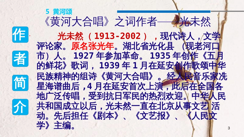 七年级语文下册 第二单元 5 黄河颂课件 新人教版[共18页]_第3页