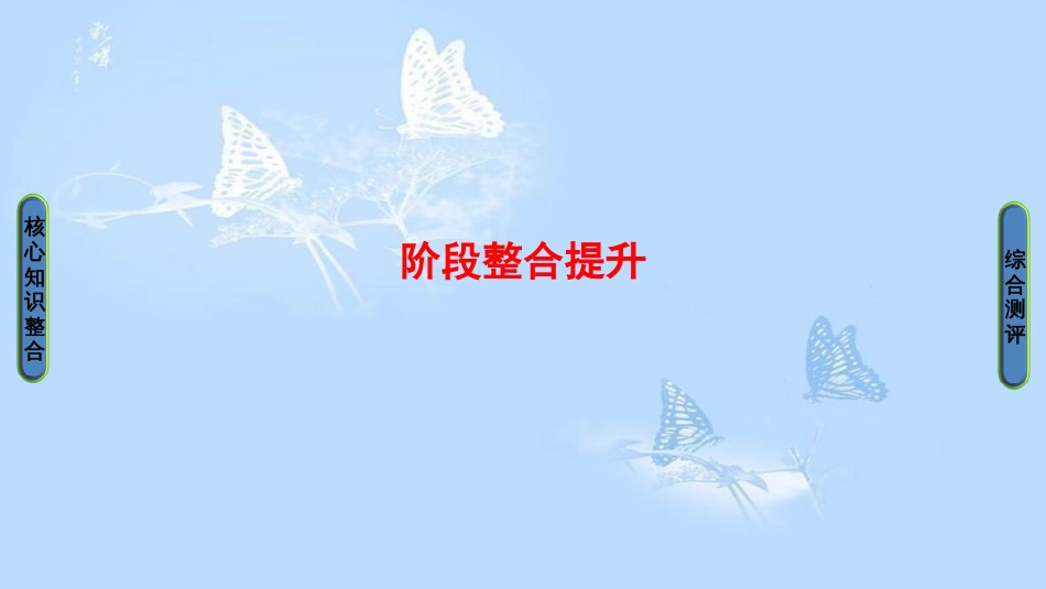 高中生物 第3部分 生物技术在食品加工中的应用阶段整合提升课件 浙科版选修1_第1页