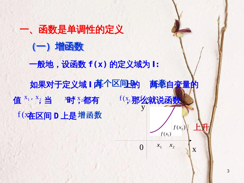 山西省忻州市高考数学 专题 函数单调性复习课件_第3页