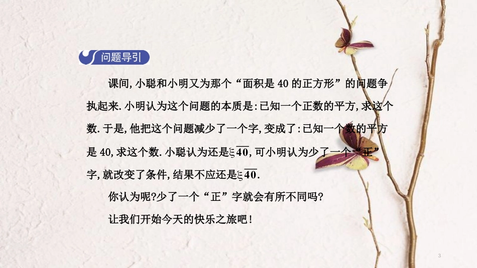 七年级数学下册 6.1 平方根（第3课时）导学课件 （新版）新人教版_第3页