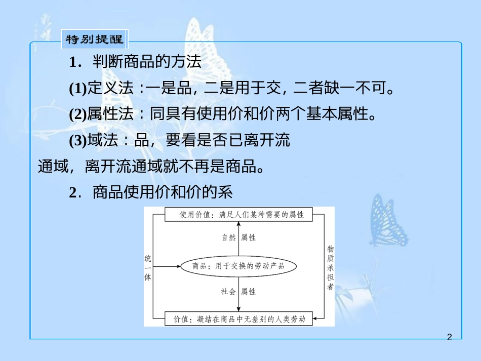 高中政治 第一课 神奇的货币 第一框 揭开货币的神秘面纱课件 新人教版必修1_第2页