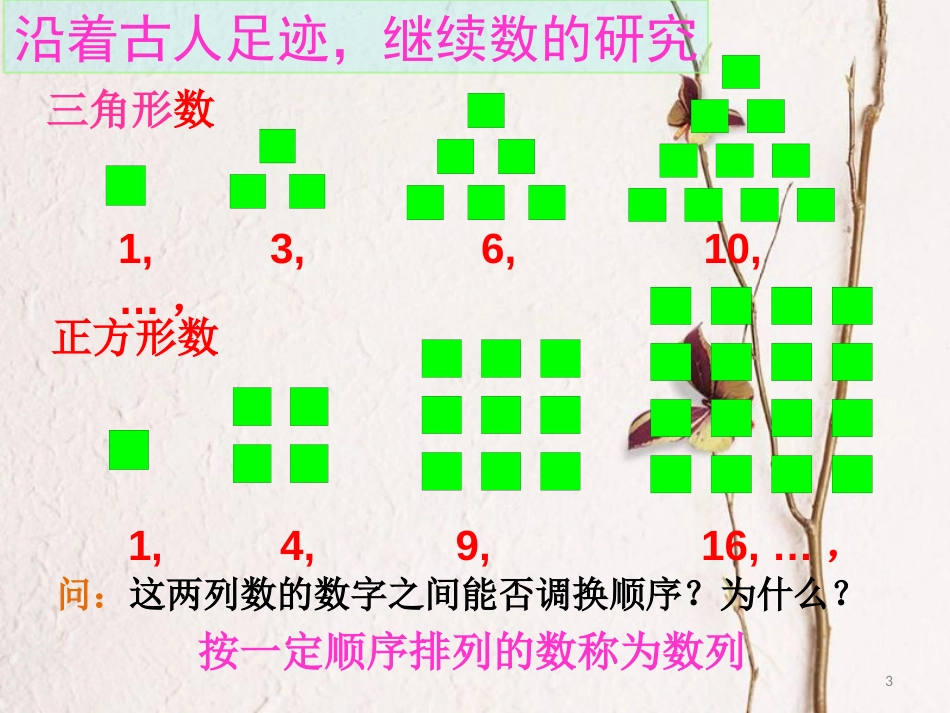 山西省忻州市高考数学专题数列概念2复习课件_第3页