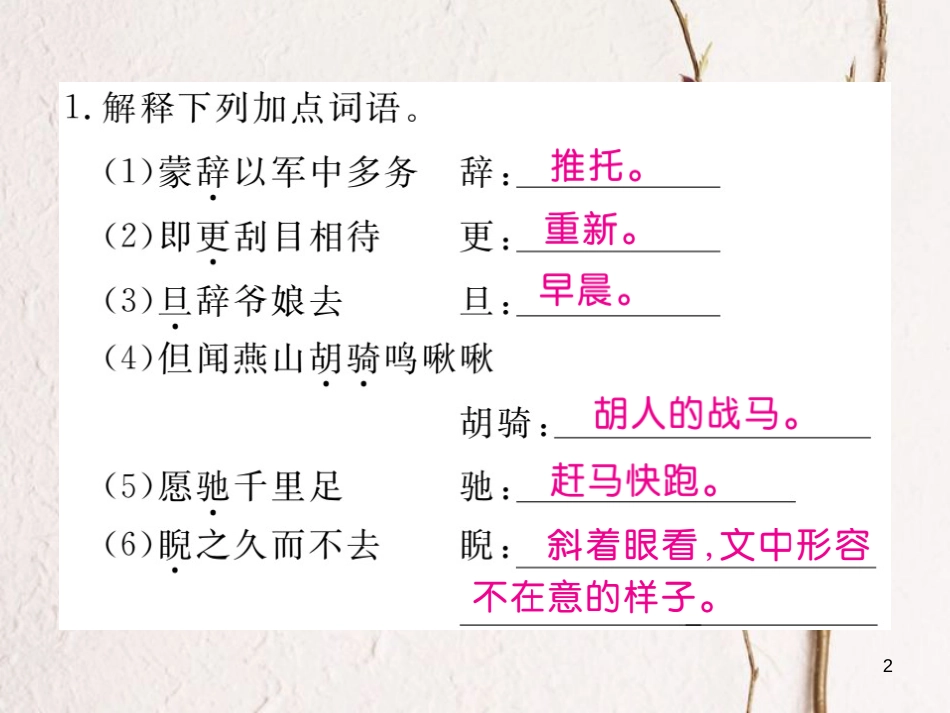 七年级语文下册 专题复习七 文言文知识归纳课件 新人教版_第2页