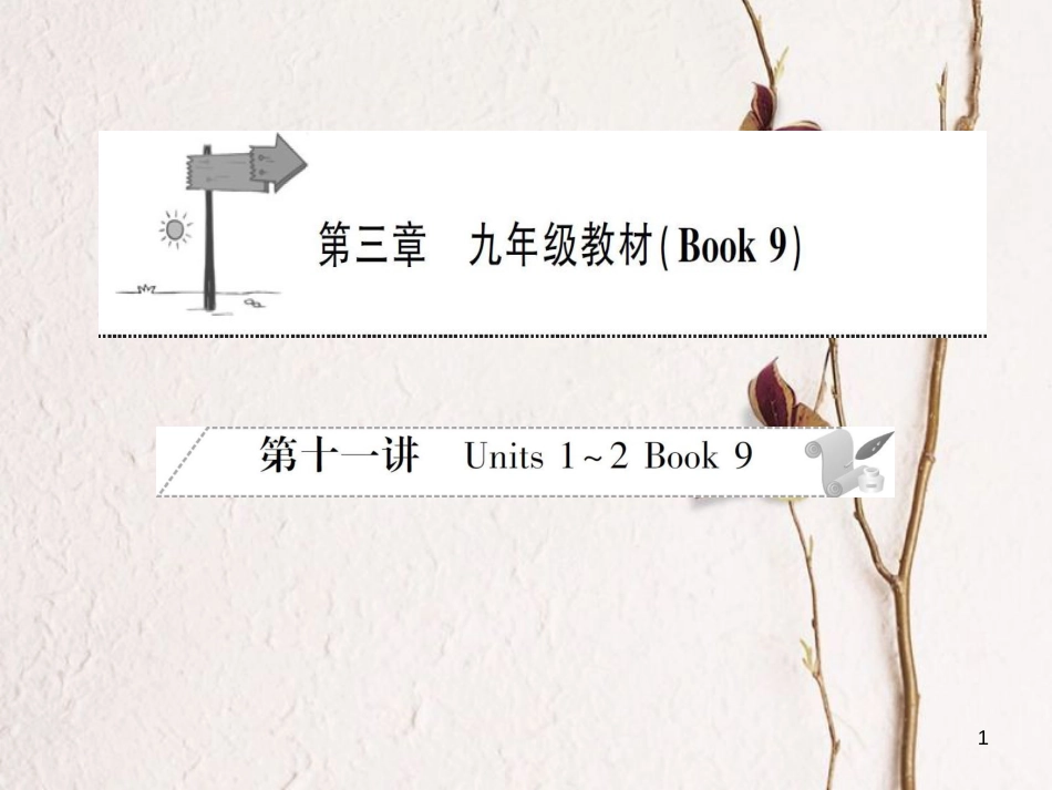 年中考英语 第二部分 教材研析篇 第十一讲课件 人教新目标版_第1页