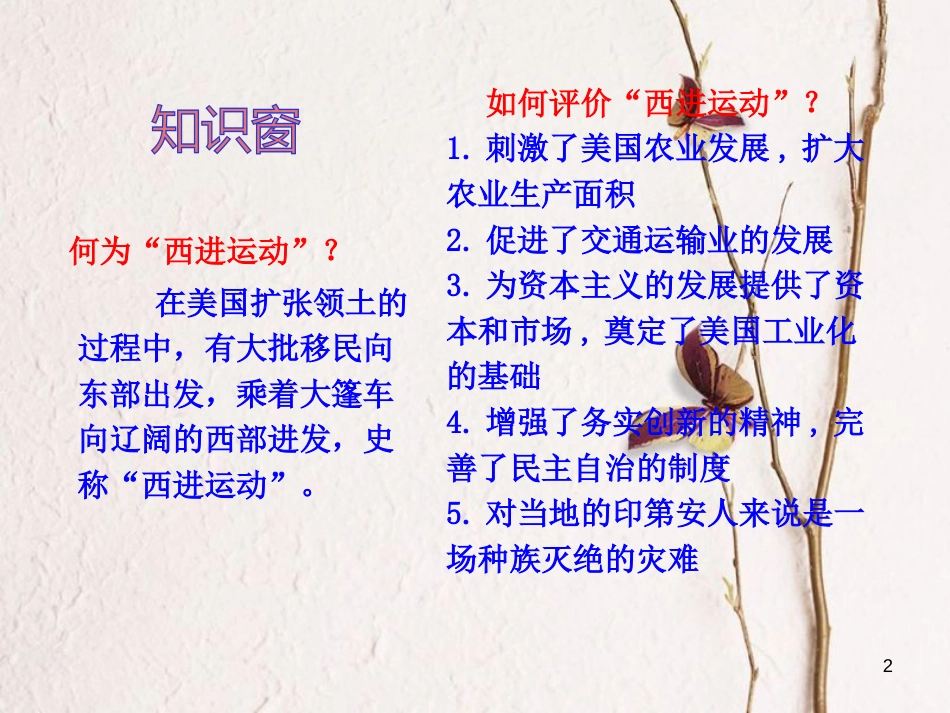 九年级历史上册 第三单元 近代社会的发展与终结 第15课 决定美利坚命运的内战教学课件 北师大版_第2页