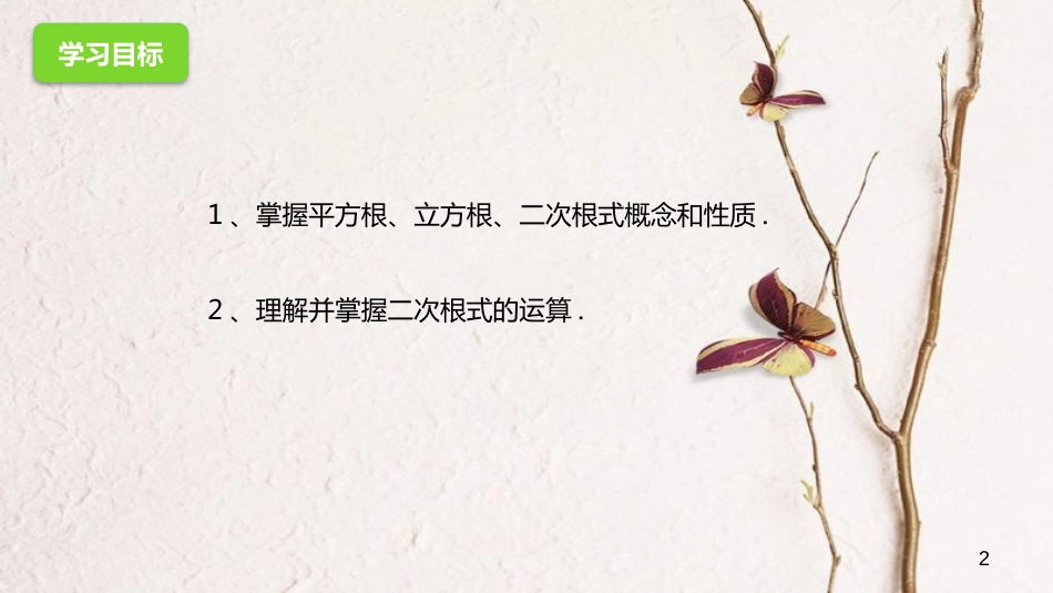 中考数学一轮复习 4 二次根式课件_第2页