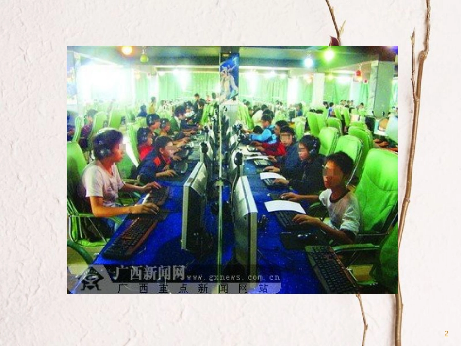 辽宁省辽阳市中考政治 中学生与网络世界复习课件_第2页