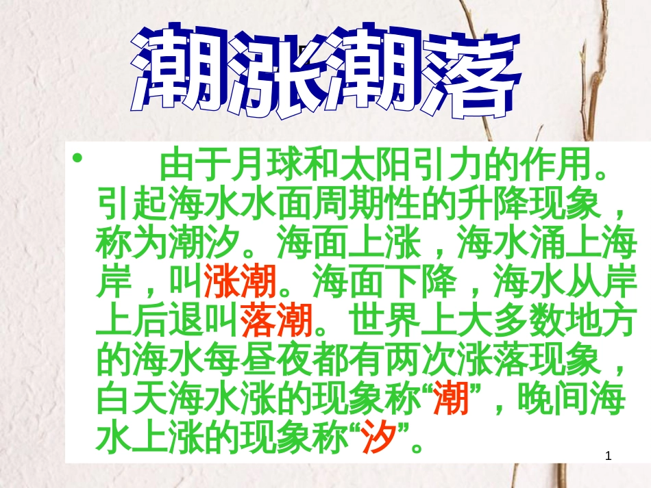 八年级语文上册 2.7《听潮》课件2 鄂教版_第1页