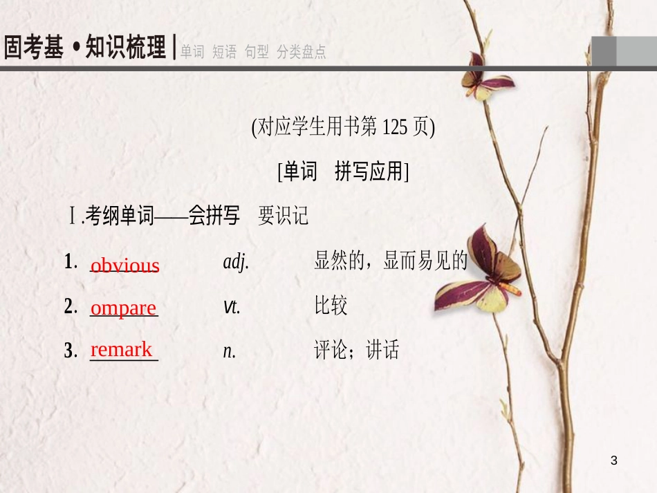 2019版高三英语一轮复习 Module 1 British and American English课件 外研版必修5_第3页
