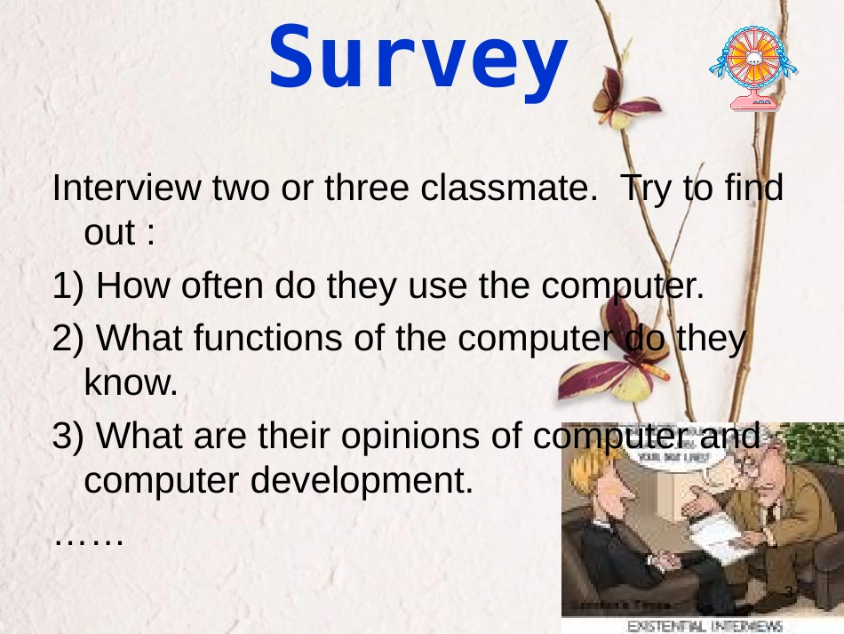 高中英语 Module 6 The Internet and Telecommuniation Reading and Vocabulary 课件2 外研版必修1_第3页