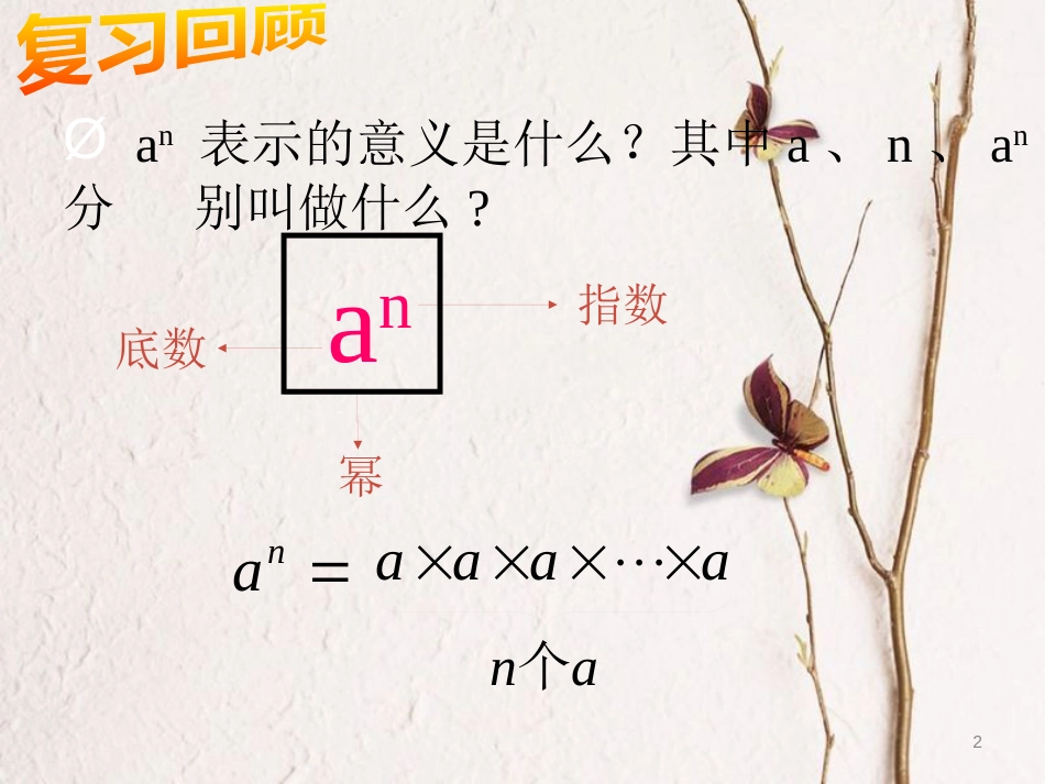 七年级数学下册 11.2 积的乘方与幂的乘方课件 （新版）青岛版_第2页