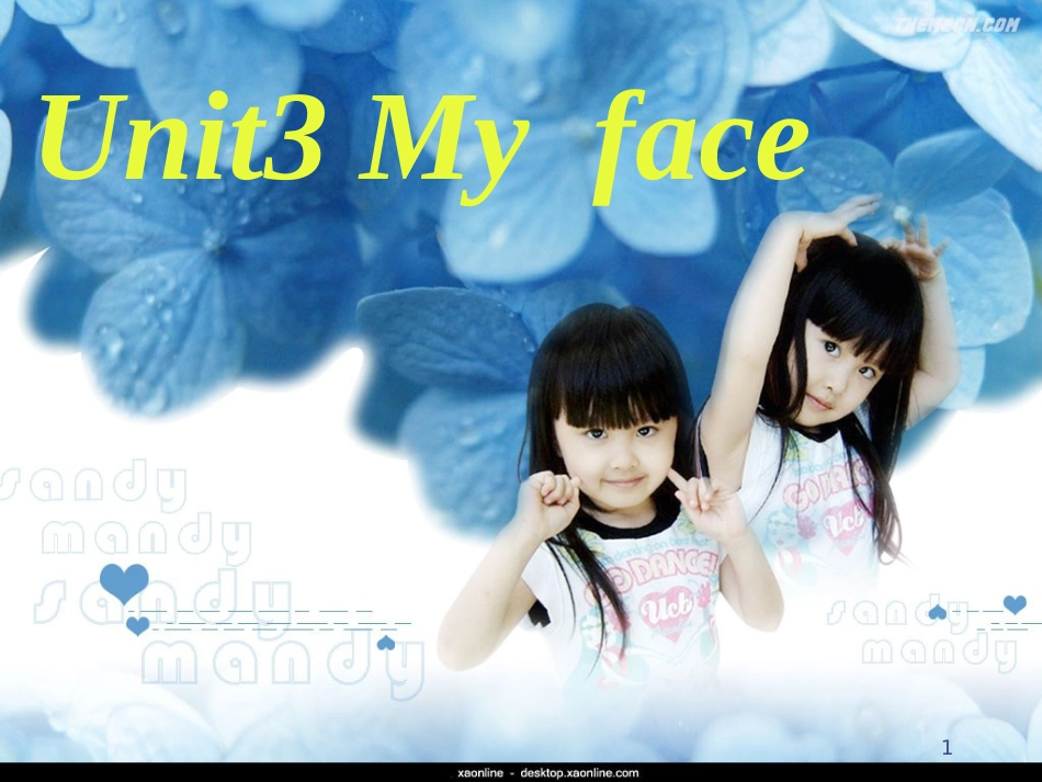 一年级英语上册 Unit 3 My face课件5 牛津上海版_第1页