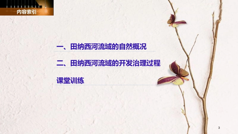 高中地理 第二章 区域可持续发展 第二节 美国田纳西河流域的治理（1）同步备课课件 中图版必修3_第3页
