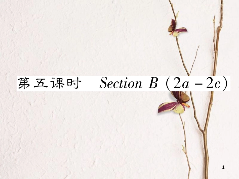 （遵义专版）七年级英语下册 Unit 9 What does he look like（第5课时）课件 （新版）人教新目标版_第1页