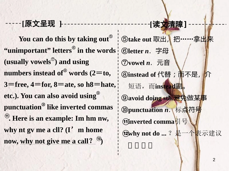 高中英语 Module 6 The Internet and Telecommunications Section Ⅳ Other Parts of the Module课件 外研版必修1_第2页