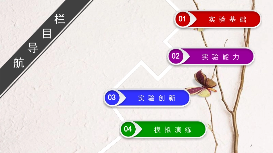 2019年高考物理大一轮复习 实验05 探究动能定理课件 新人教版_第2页