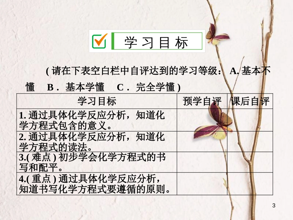 八年级科学下册 第3章 第3节 化学方程式 第2课时 化学方程式课件 （新版）浙教版_第3页