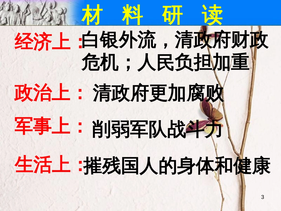 八年级历史上册 期末专题复习（5）第一单元 材料分析课件 新人教版_第3页