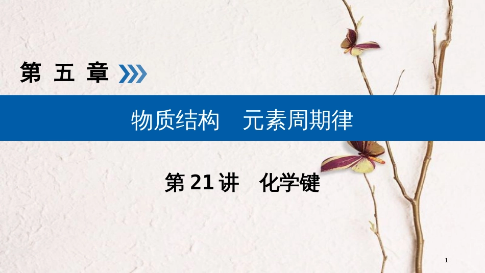 （全国通用版）2019版高考化学大一轮复习 第21讲 化学键 考点2 化学键与物质变化、物质类别的关系优选课件_第1页