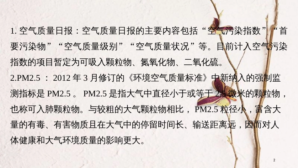 高中化学二轮复习 回扣基础一 化学与社会——牢记22个名词课件_第2页