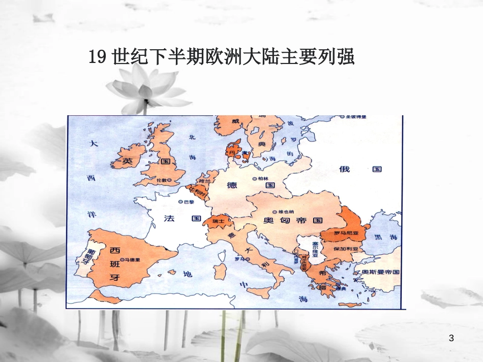 九年级历史上册 第三单元 近代社会的发展与终结 第19课 缔约结盟的狂潮教学课件 北师大版[共31页]_第3页