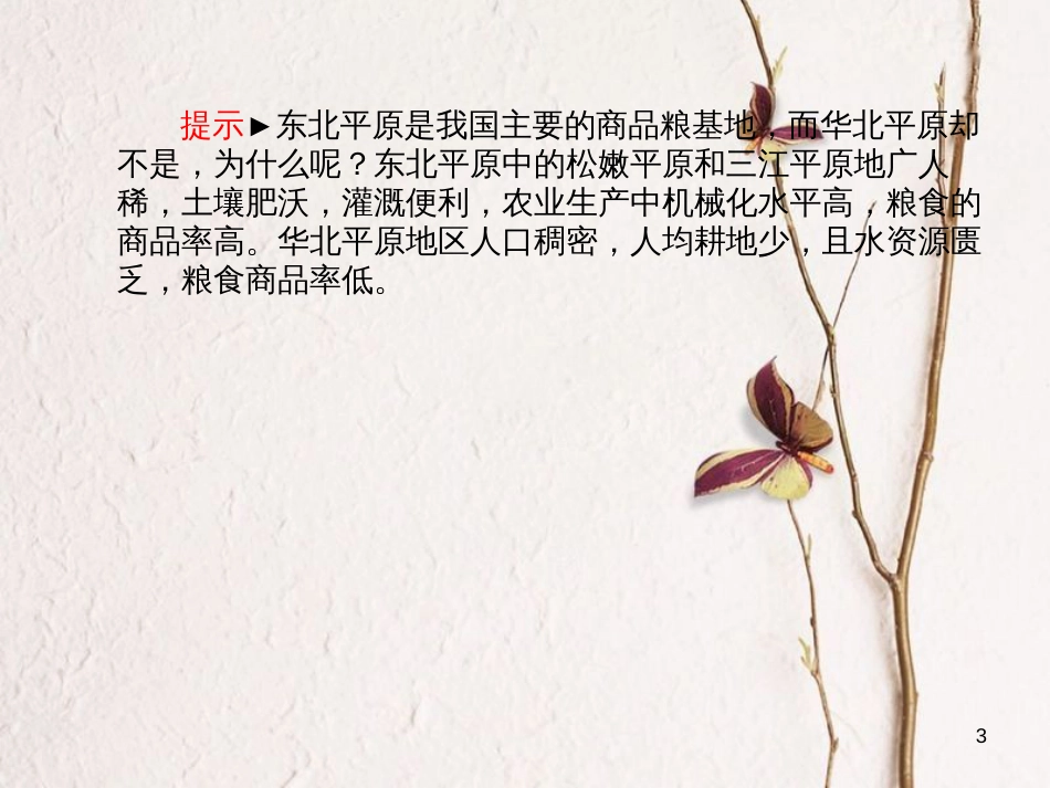 山东省德州市中考地理一轮复习 八下 第6章 北方地区 第1课时区域特征、东北三省课件_第3页