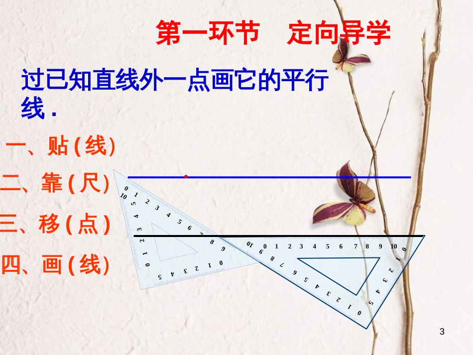 江西省寻乌县七年级数学下册 5.2.2 平行线的判定课件 （新版）新人教版_第3页