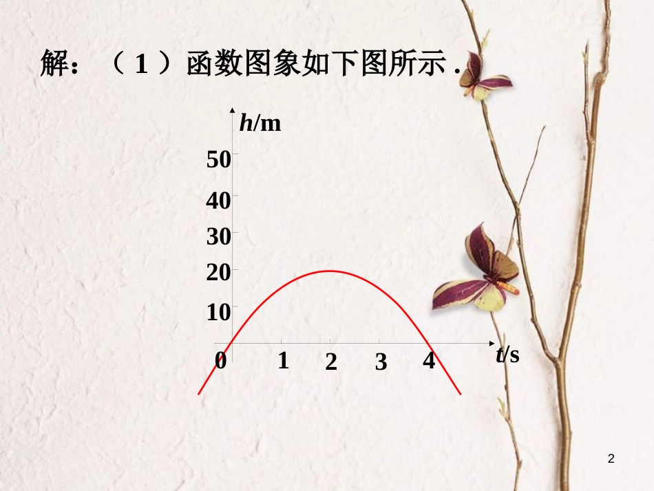 九年级数学下册 2.5 二次函数与一元二次方程随堂练习1素材 （新版）北师大版_第2页