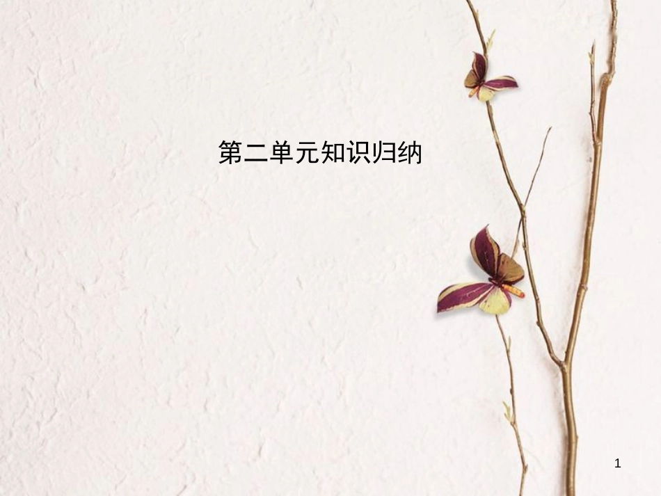 九年级语文上册 第二单元知识归纳课件 （新版）新人教版_第1页