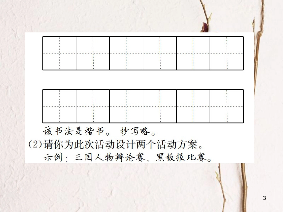 （遵义专版）八年级语文下册 第三单元 小专题 口语交际 讲一则古人故事课件 语文版_第3页