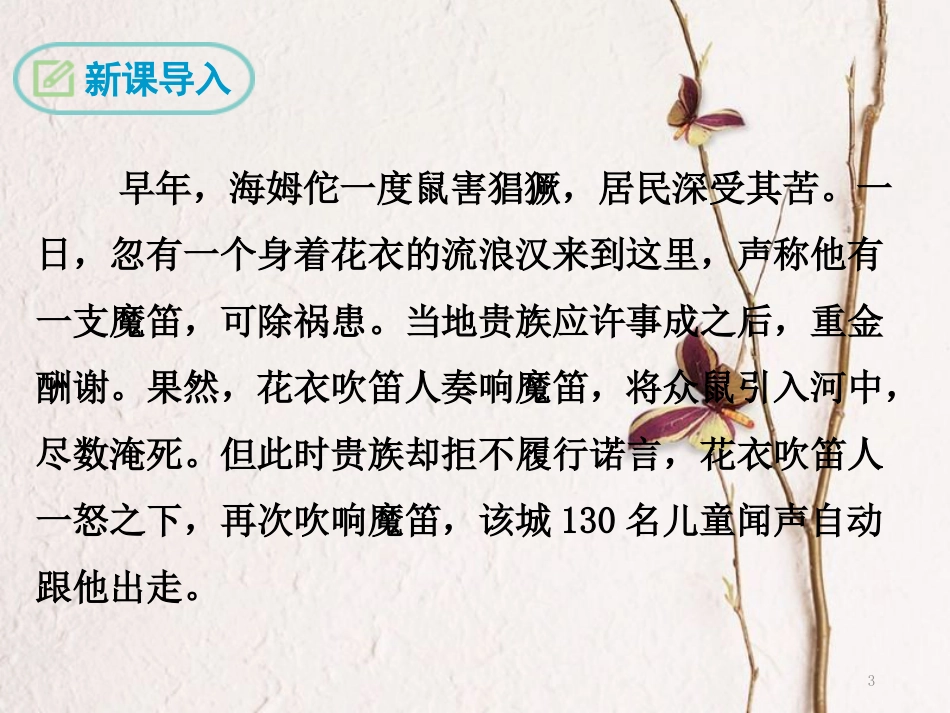 八年级语文下册 第六单元 26 在联邦德国海姆佗市市长接见仪式上的答词课件 苏教版_第3页