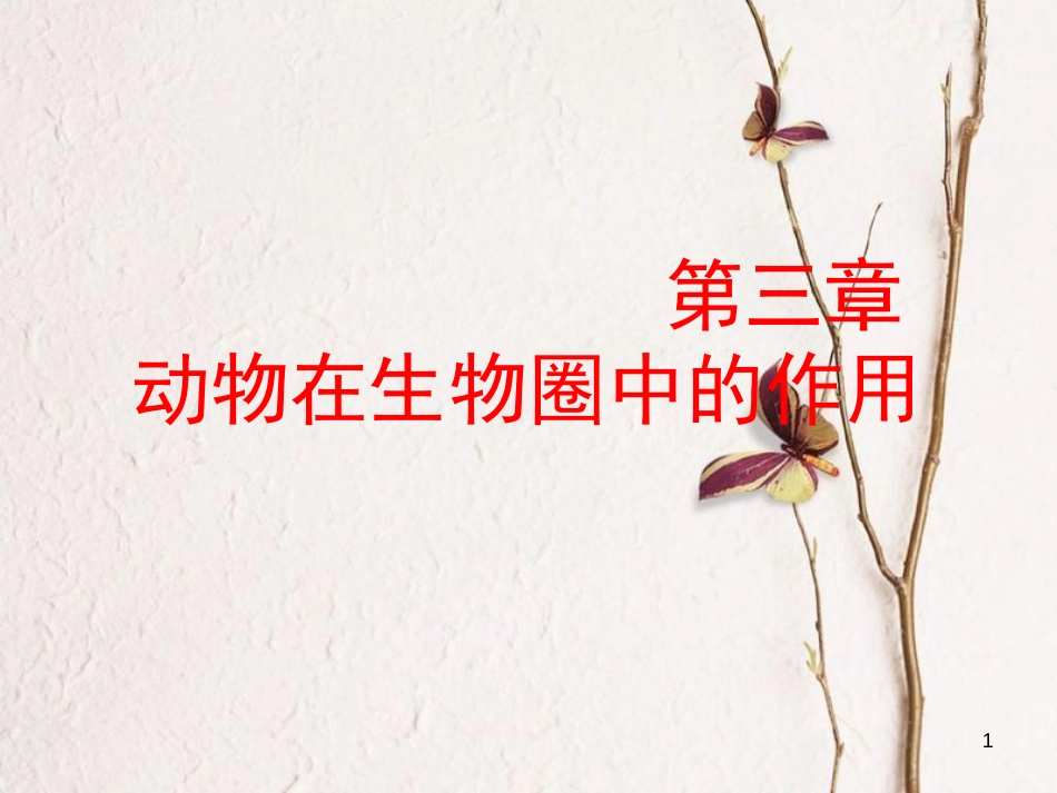 陕西省石泉县八年级生物上册 5.3动物在生物圈中的作用课件 （新版）新人教版_第1页