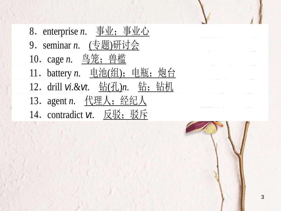 2019届高三英语一轮复习 Unit 5 Travelling abroad课件 新人教版选修7_第3页