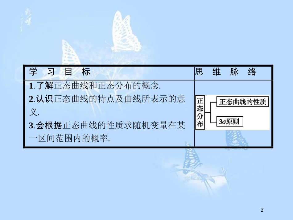 高中数学 第二章 概率 2.6 正态分布课件 北师大版选修2-3_第2页
