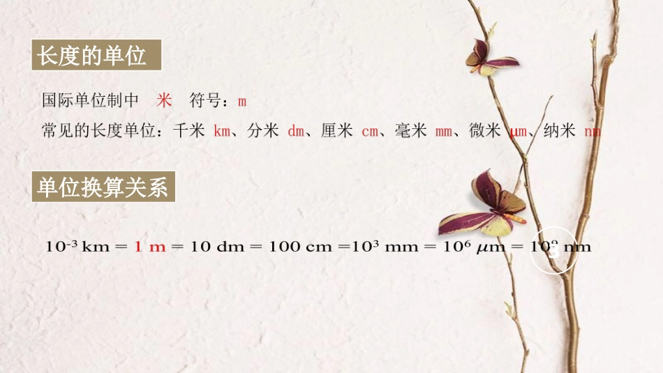 八年级物理上册 1.1《长度和时间的测量》课件2 北京课改版_第3页
