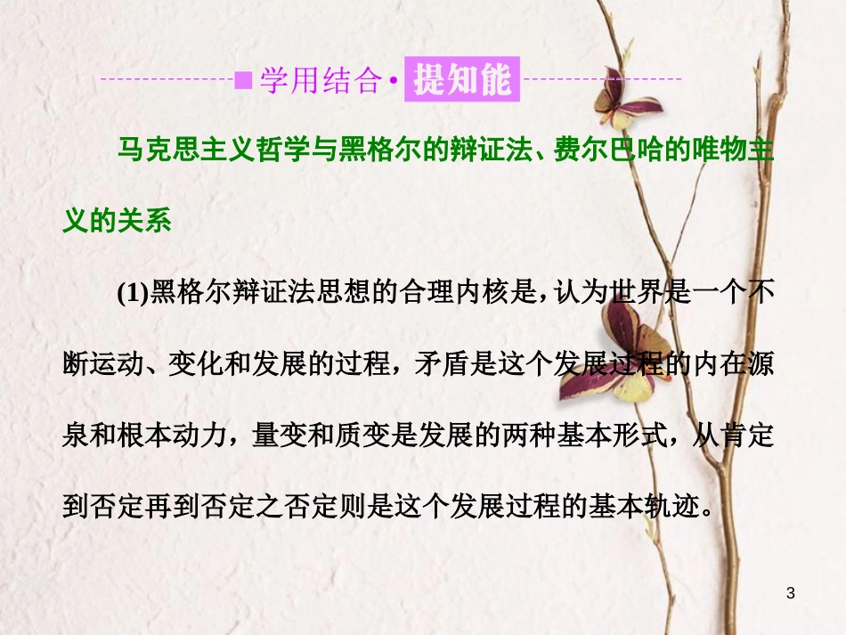 高中政治 第一单元 生活智慧与时代精神 第三课 时代精神的精华 第二框 哲学史上的伟大变革课件 新人教版必修4_第3页