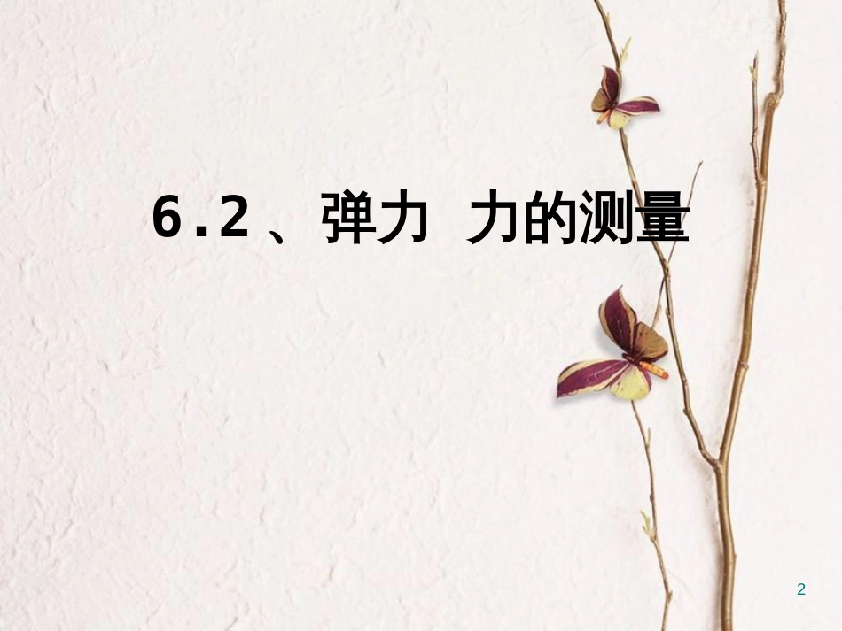八年级物理下册 7.2 弹力 力的测量课件 （新版）北师大版[共20页]_第2页