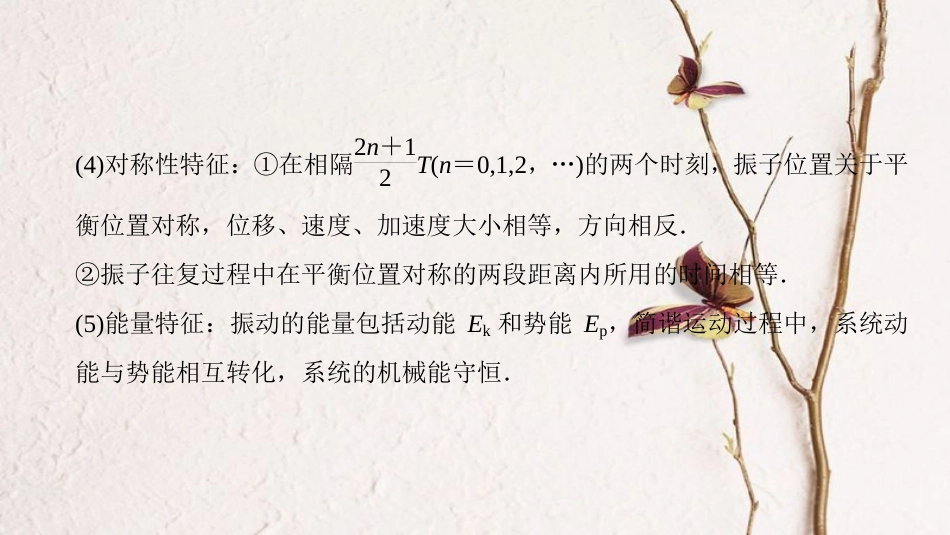 版高考物理二轮复习 第2部分 专项4 考前回扣——结论性语句再强化 9 课件 选修3-4_第3页