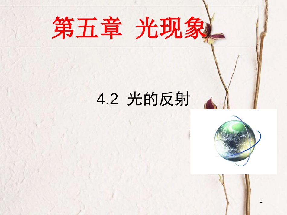 广东省河源市八年级物理上册 4.2《光的反射》课件 （新版）新人教版_第2页