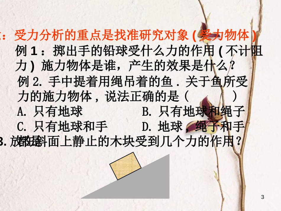 江苏省徐州市八年级物理下册 第八章 力复习课件 （新版）苏科版_第3页
