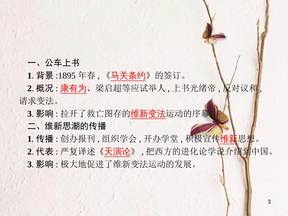 八年级历史上册 第1单元 民族危机与晚晴时期的救亡运动 第6课 维新变法运动教学课件 北师大版_第3页