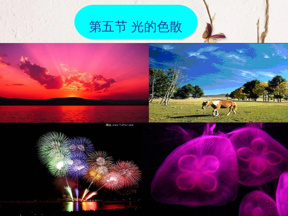 八年级物理上册 3.5《光的色散》课件2 鲁教版五四制_第1页
