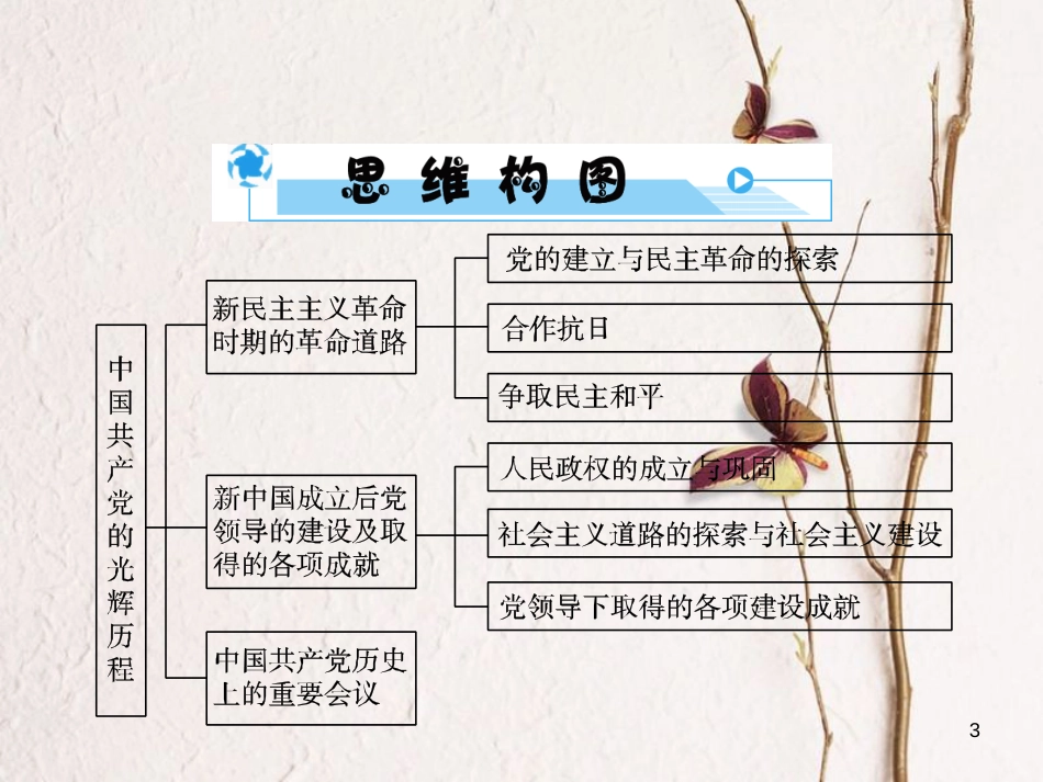 安徽省中考历史复习 第3部分 专题探究篇 专题3 喜迎十九大—中国共产党的光辉历程课件 新人教版_第3页