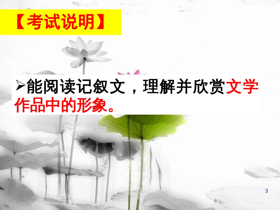 届中考语文一轮复习 练就一双慧眼，分析人物形象教学课件_第3页