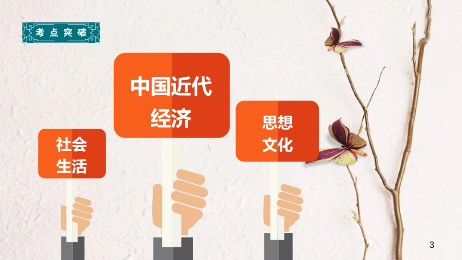 中考历史专题复习 中国近代经济、社会生活、思想文化课件 新人教版_第3页