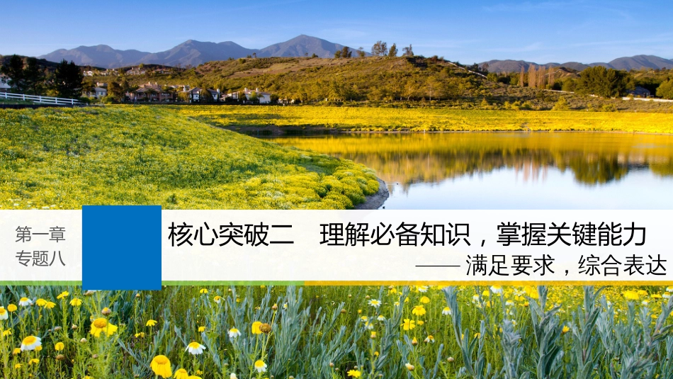 2019届高考语文一轮复习 第一章 语言文字的运用 专题八 日常应用文微写作（含语言得体等要求）核心突破二 理解必备知识，掌握关键能力课件_第1页