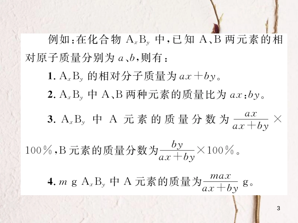 （青海专版）中考化学复习 第2编 重点题型突破篇 专题6 化学计算题（精讲）课件_第3页